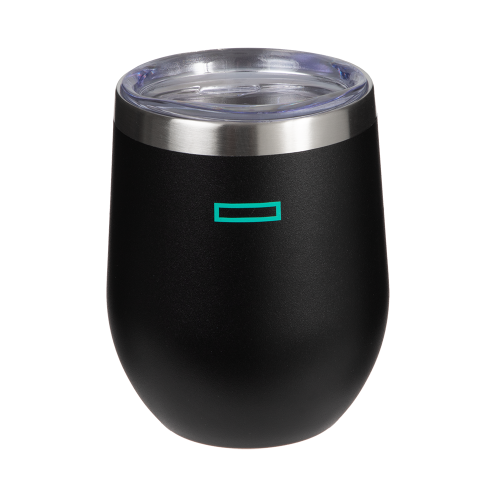 350ml Black Insulated Cup